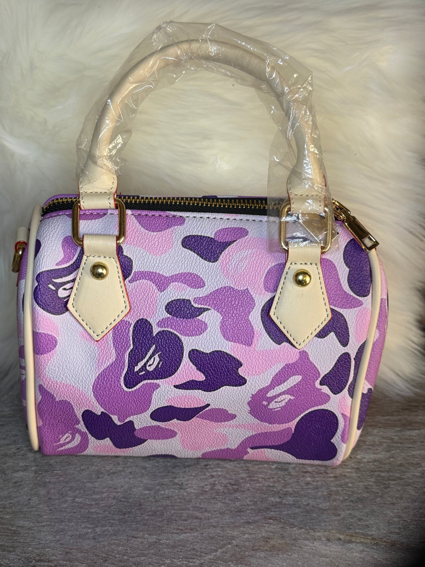 Purple B aPE Pillowbag